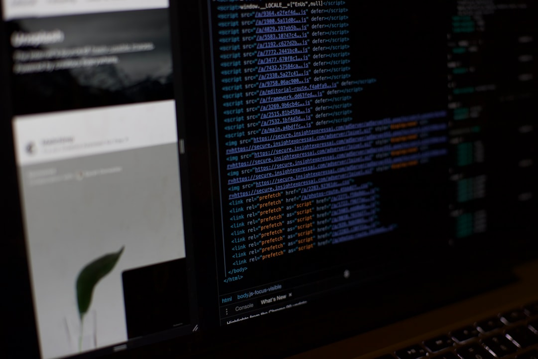 laptop screen