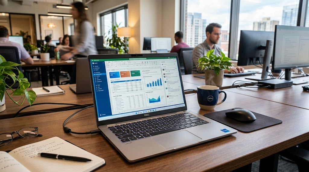 office laptop